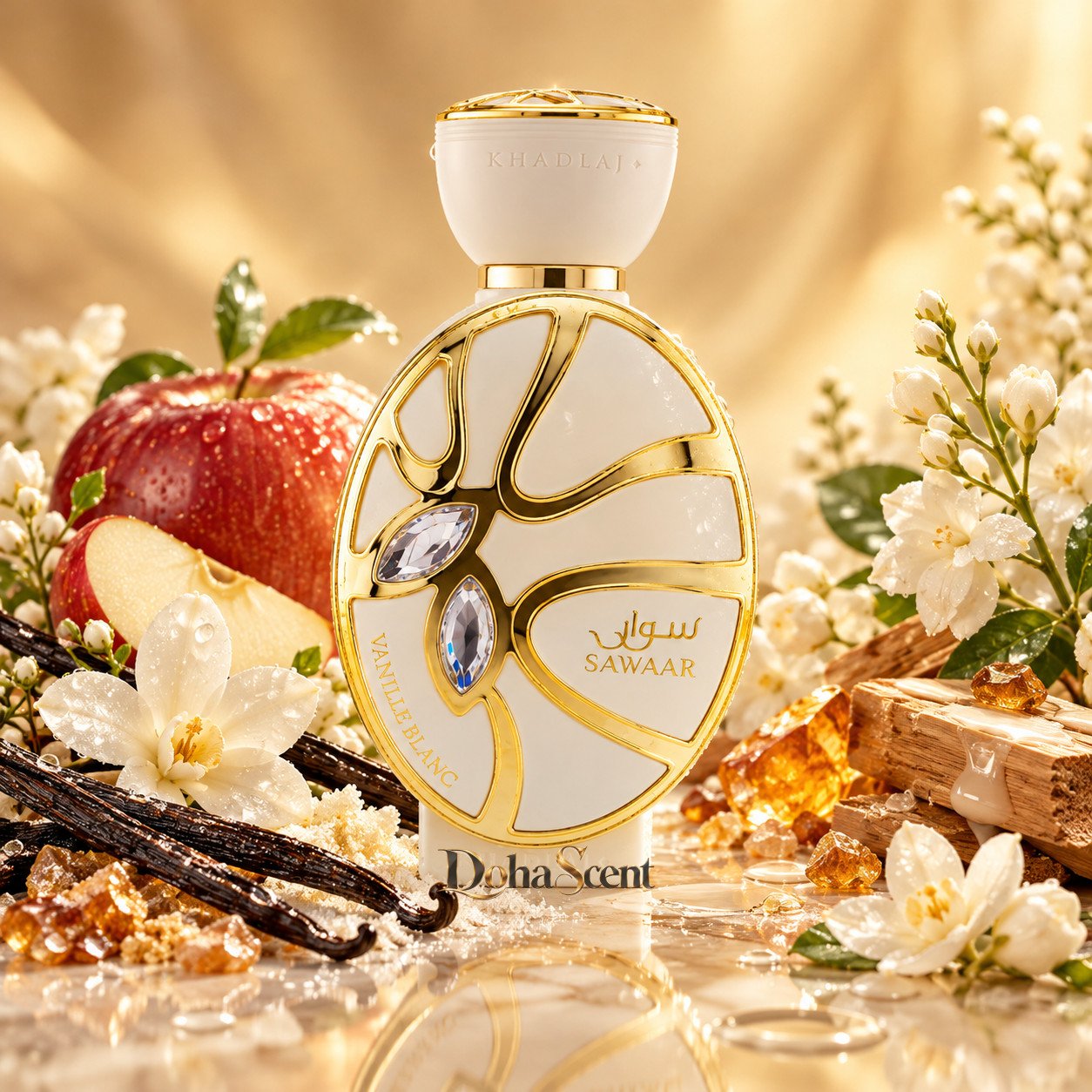 Khadlaj Khadlaj Sawaar Vanille Blanc – 100 ML