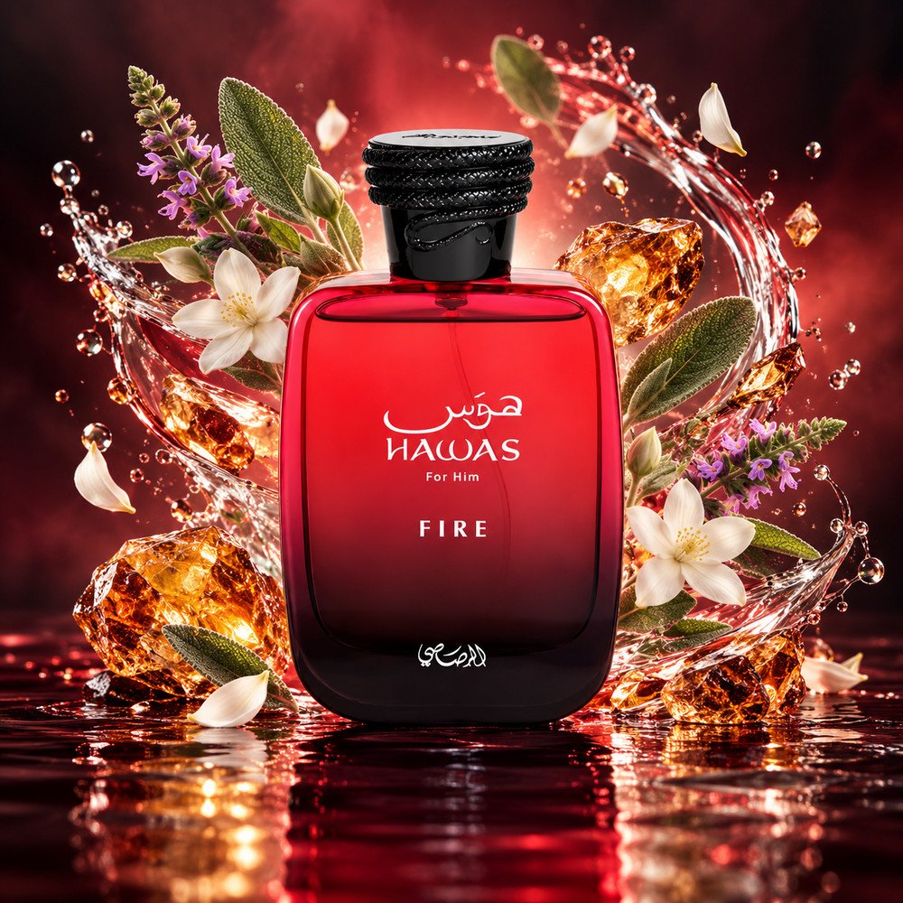 Rasasi Hawas Fire Eau de Parfum 100ML –