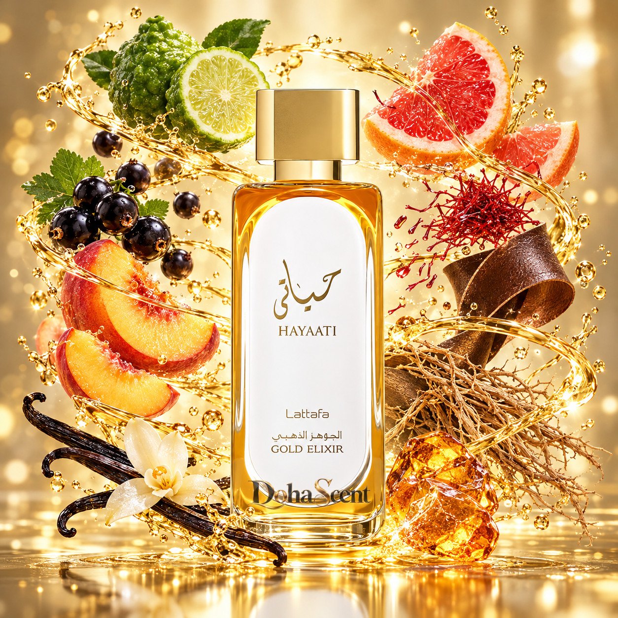 Hayaati Gold Elixir — Lattafa 100ml