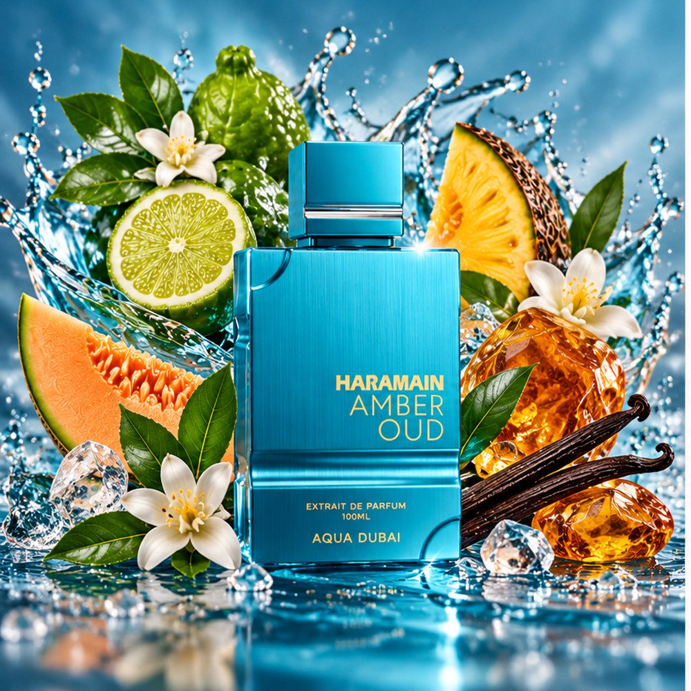 Al Haramain Al Haramain Amber Oud Aqua Dubai – 100 ML