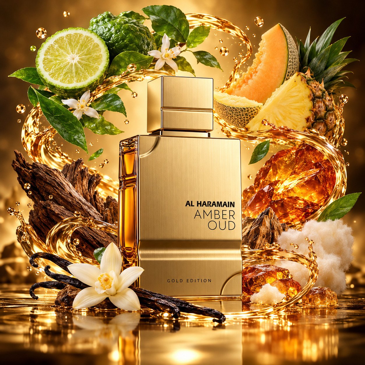 Al Haramain Al Haramain Amber Oud Gold Edition EDP – 120 ML