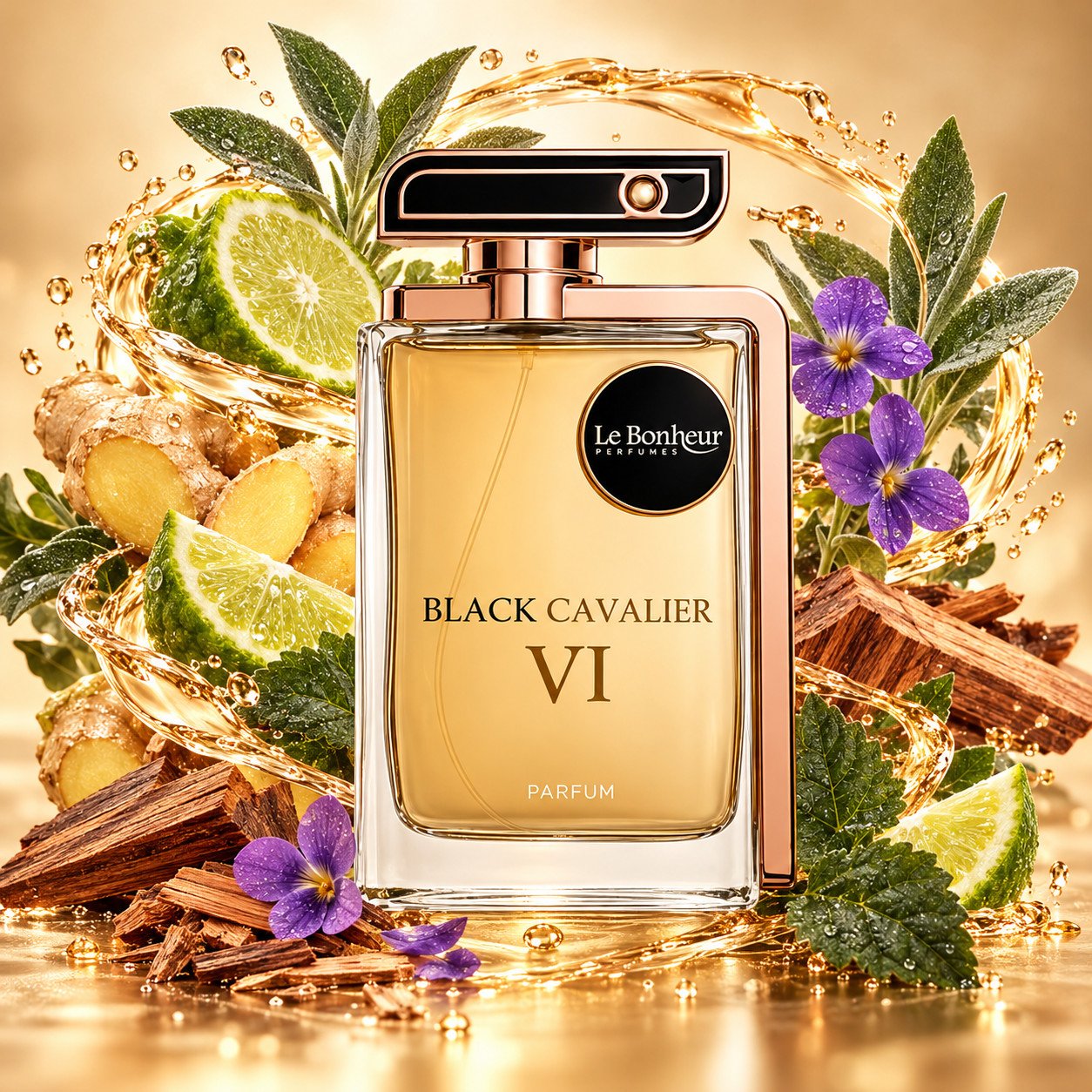 LE BONHEUR BLACK CAVALIER VI – 100ML