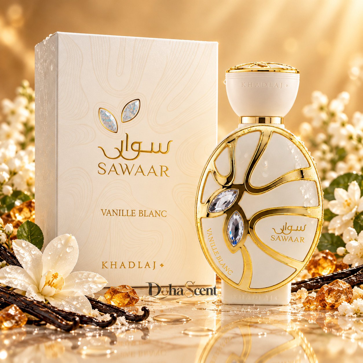 Khadlaj Sawaar Vanille Blanc – 100 ML