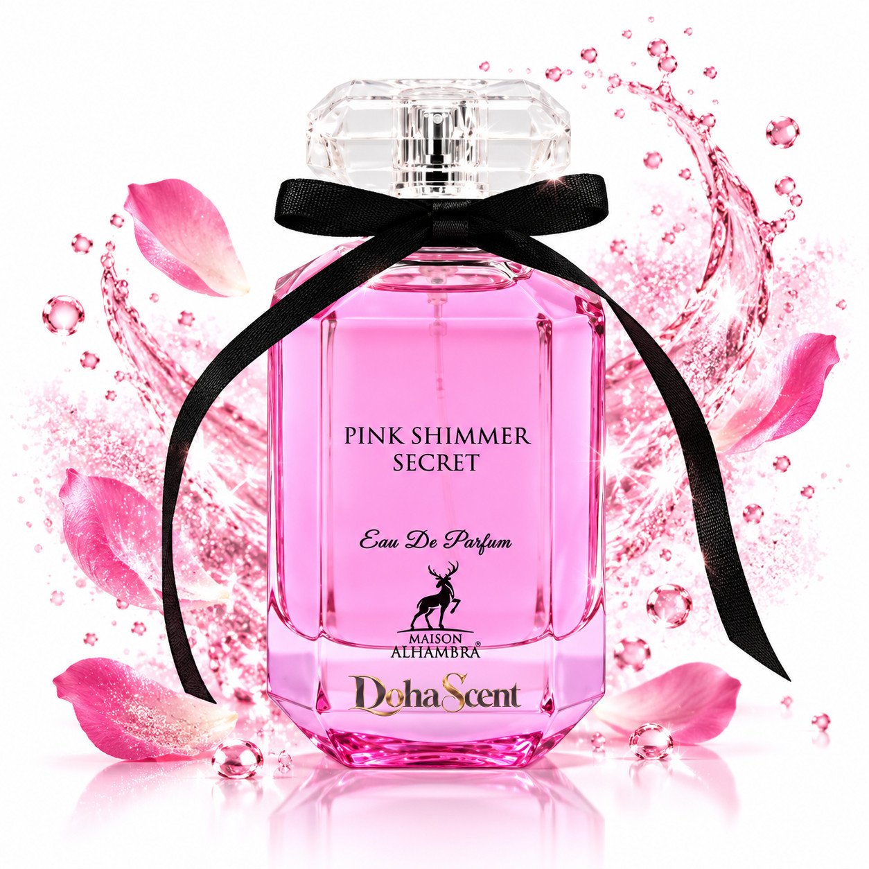 Maison Al Hambra Pink Shimmer Secret by Maison Alhambra — 100 ML EDP (Inspired By: Victoria’s Secret Bombshell)