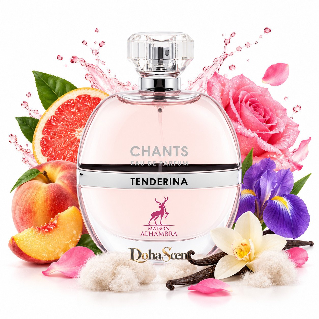 Maison Al Hambra Chants Tenderina by Maison Alhambra — 100 ML EDP. ( Inspired By: Chanel Chance Eau Tendre )