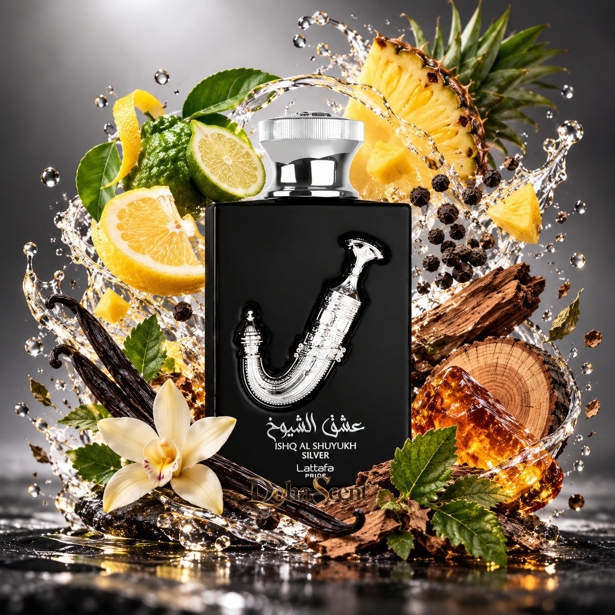 Lattafa Pride Lattafa Pride Ishq Al Shuyukh Silver — 100 ML