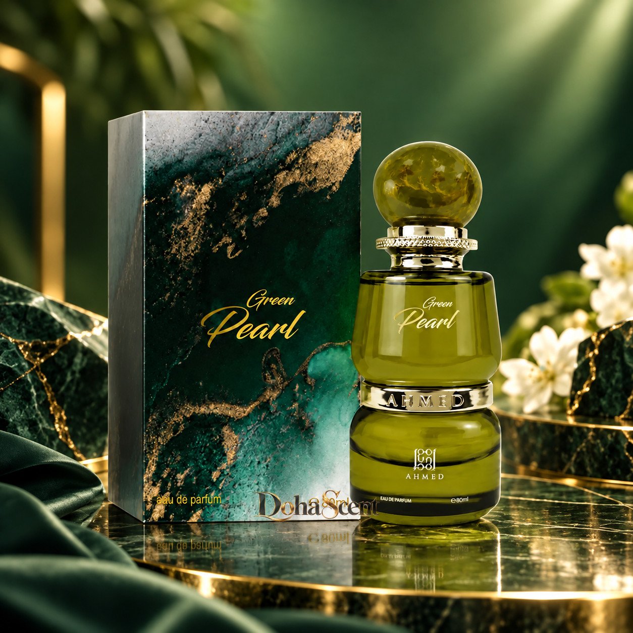 Ahmed Al Maghribi Green Pearl EDP 80 ML