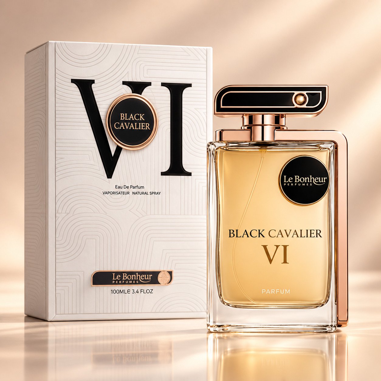 LE BONHEUR BLACK CAVALIER VI – 100ML