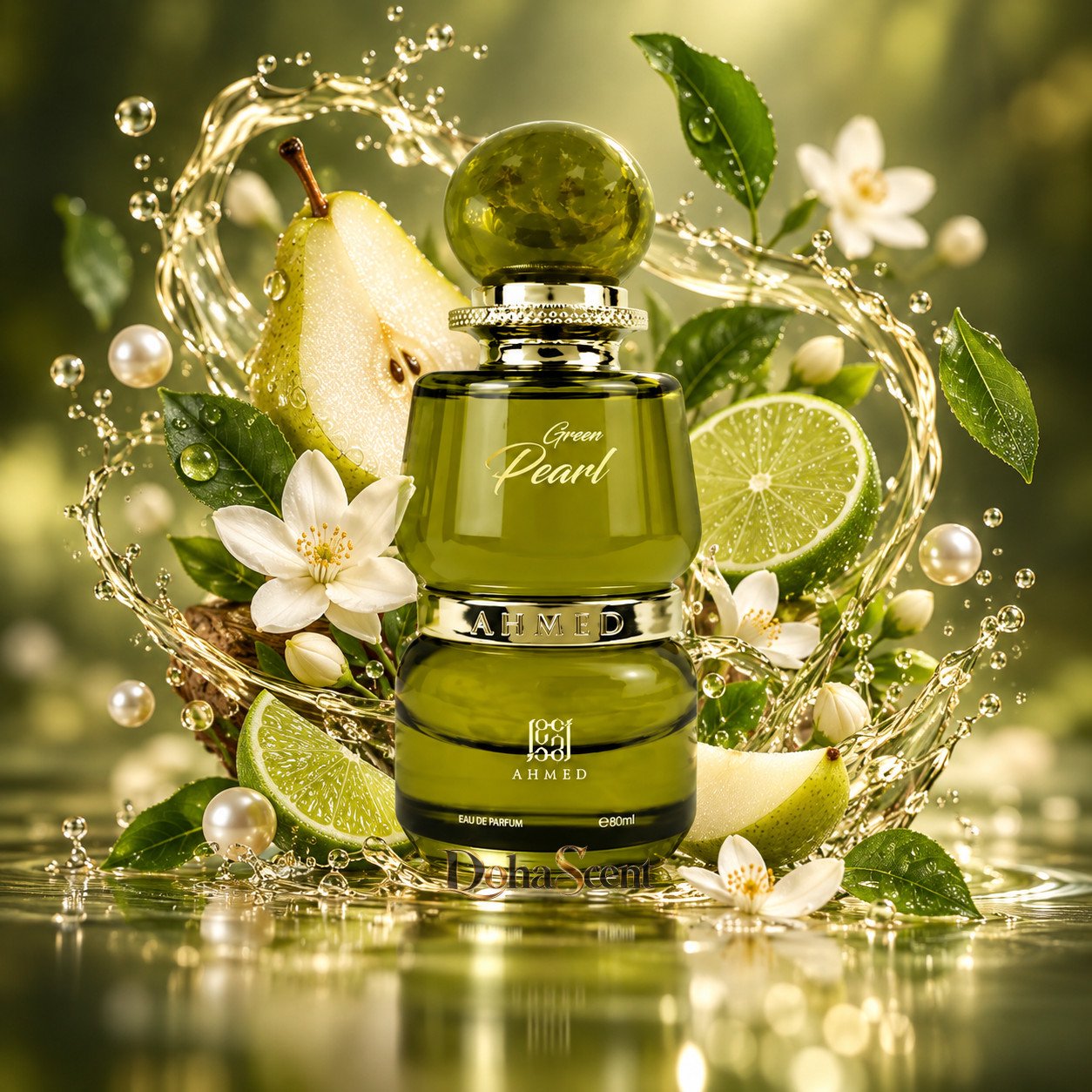 Ahmed Al Maghribi Ahmed Al Maghribi Green Pearl EDP 80 ML