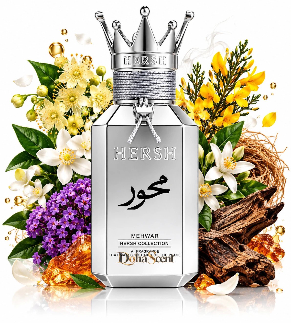 Al Ezz Oud Hersh Mehwar Silver