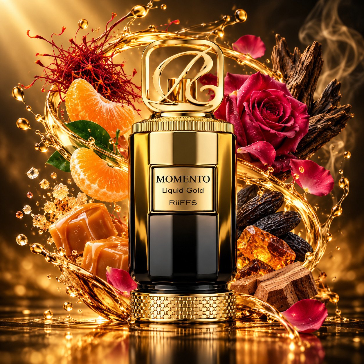 RIIFFS MOMENTO LIQUID GOLD – 100ML