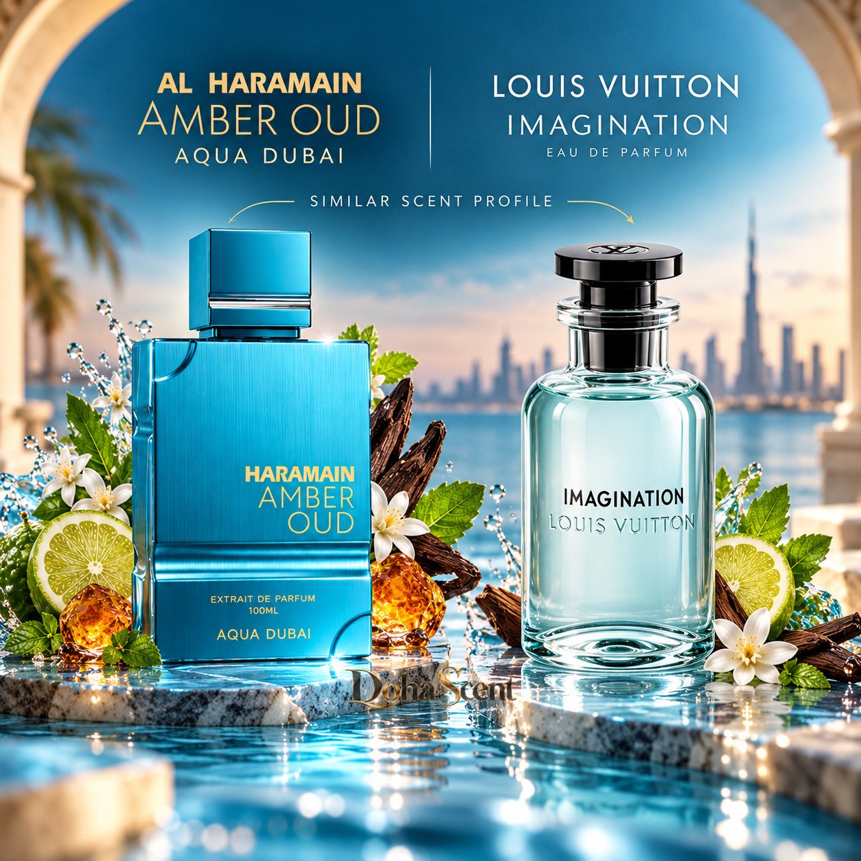Al Haramain Amber Oud Aqua Dubai – 100 ML